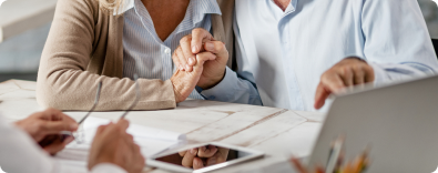 casal planeja aposentadoria